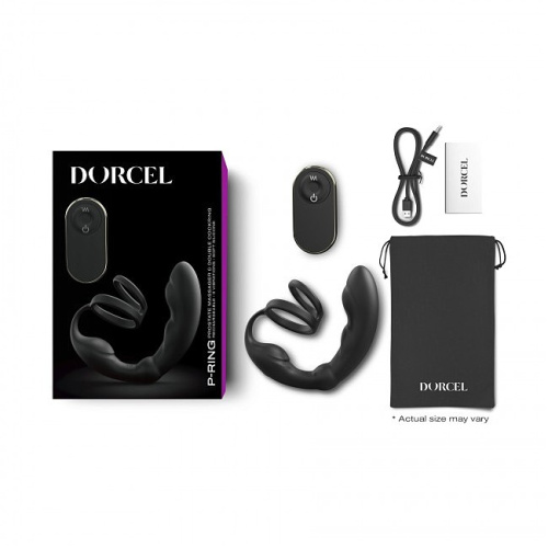 Dorcel P- Ring - Эрекционное кольцо со стимулятором простаты, 9 см